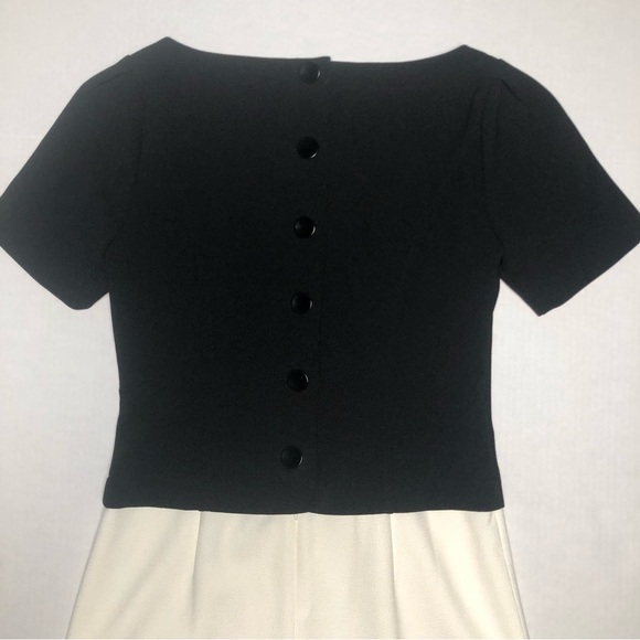 White House Black Market (WHBM) Color Block Short Sleeve Career Dress - Picture 6 of 13